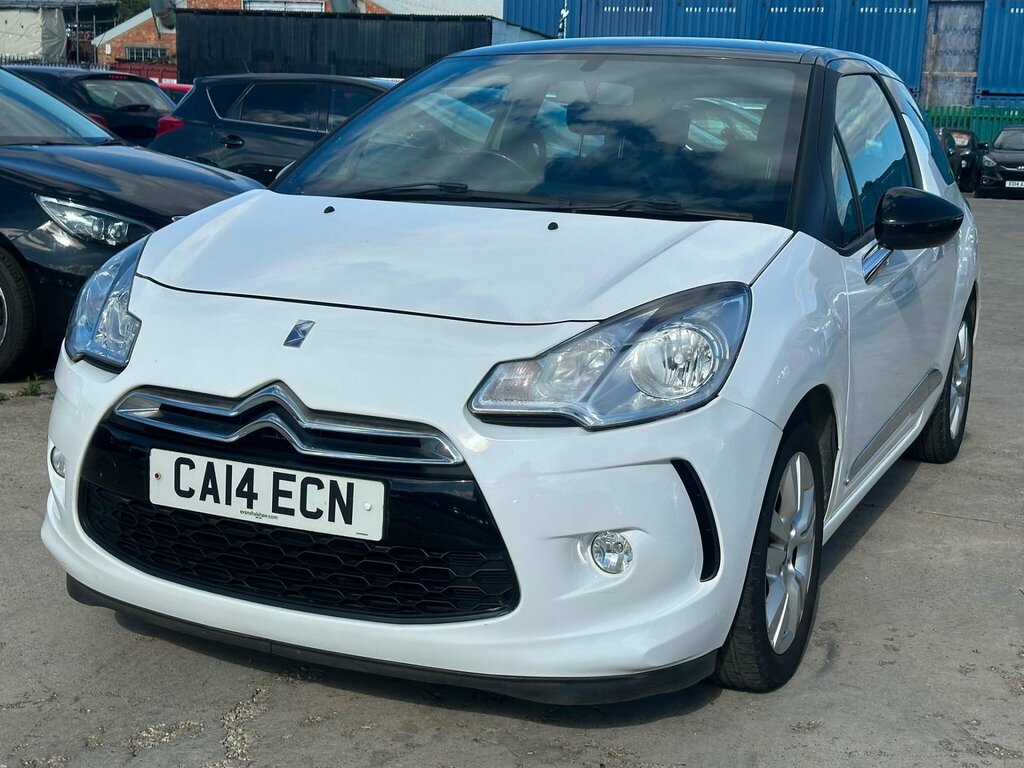 Citroen DS3 1.2 Vti Dsign Plus Euro 5 White #2