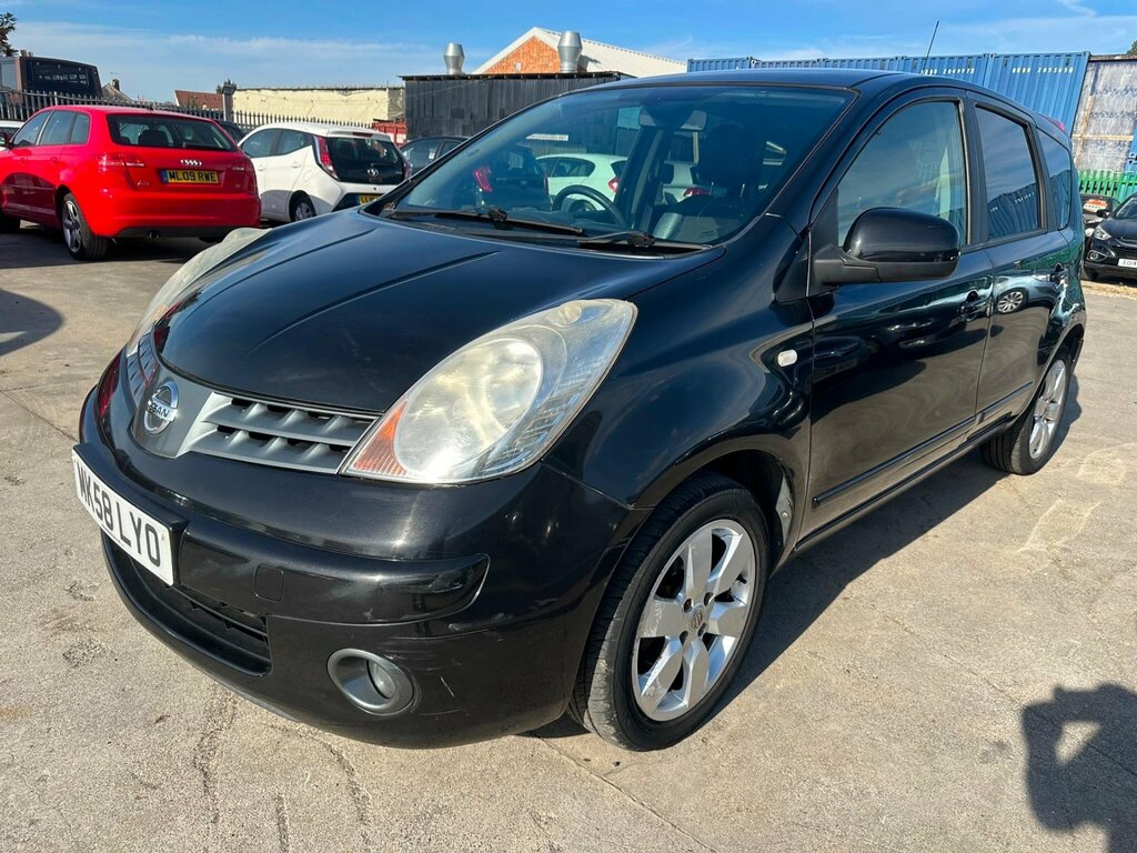 Nissan Note 1.6 16V Tekna Euro 4 Black #4