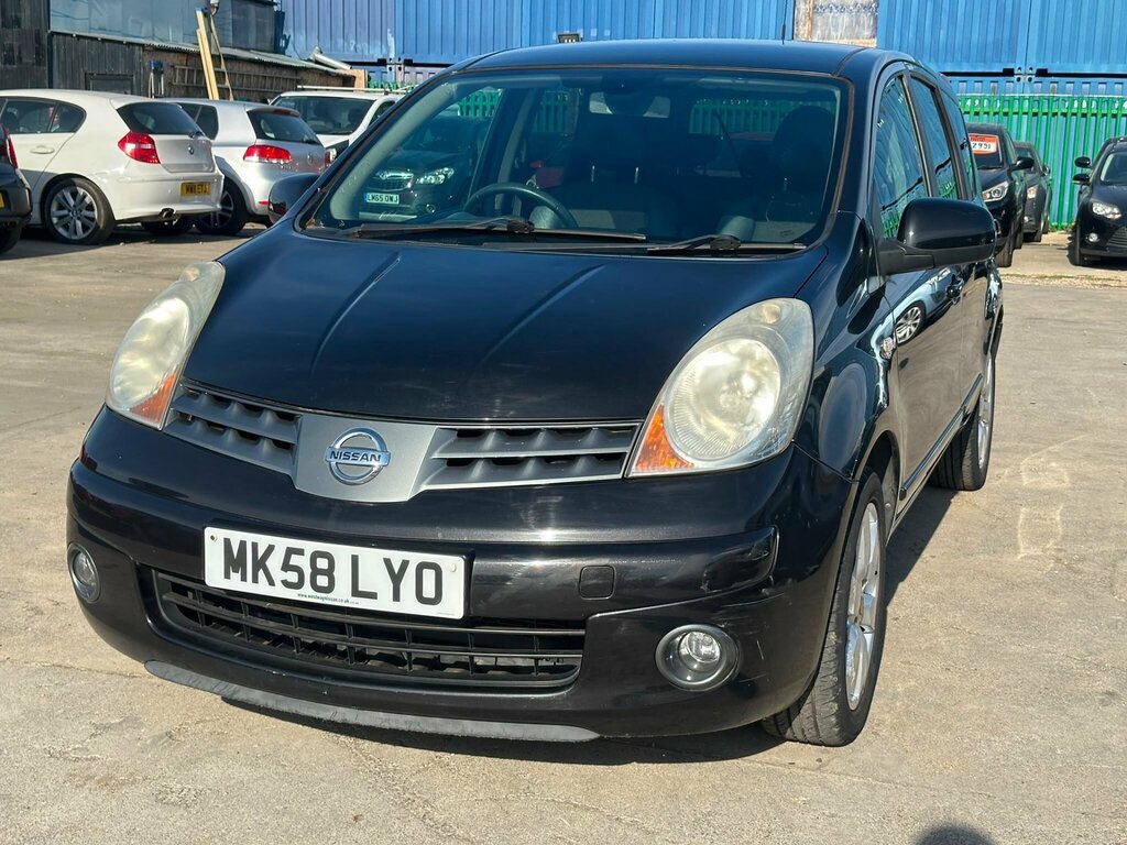 Nissan Note 1.6 16V Tekna Euro 4 Black #2
