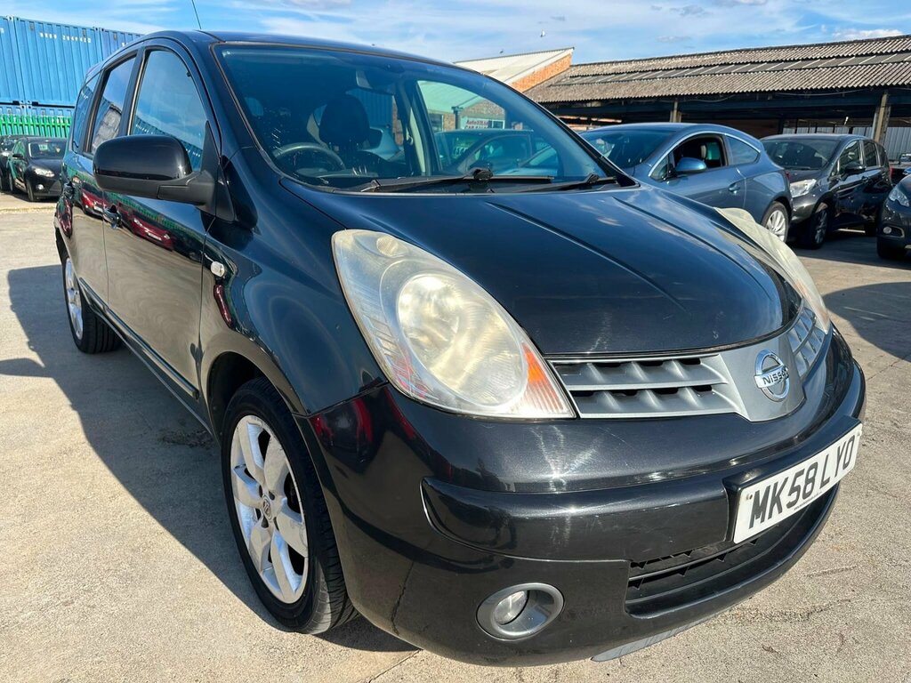 Nissan Note 1.6 16V Tekna Euro 4 Black #3