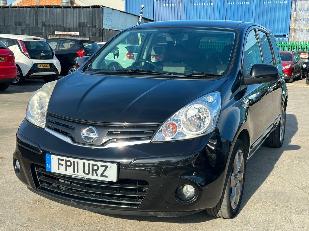 Nissan Note 1.4 16V N-tec Euro 5 FP11URZ Black #2