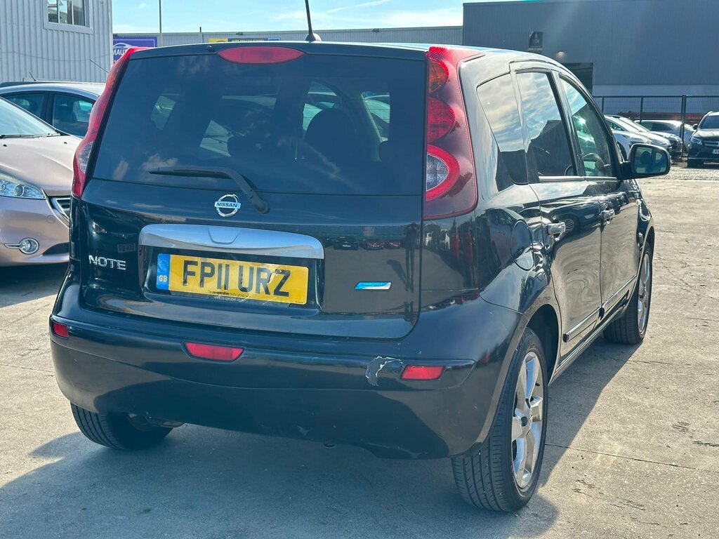 Nissan Note 1.4 16V N-tec Euro 5 FP11URZ Black #3
