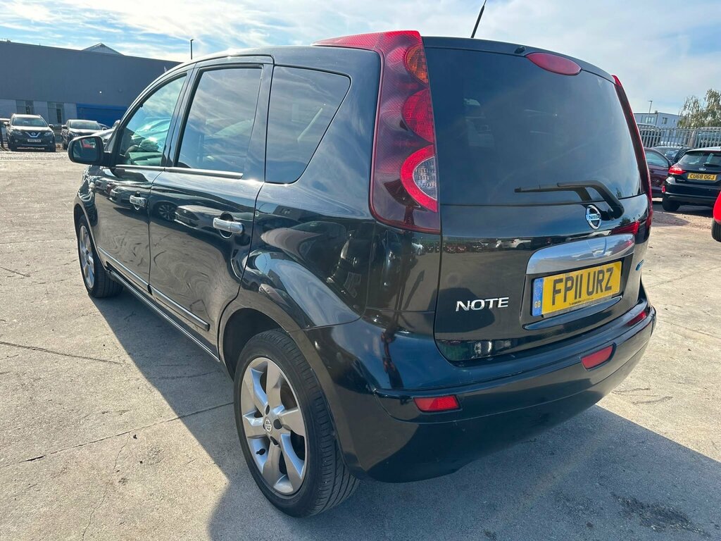 Nissan Note 1.4 16V N-tec Euro 5 FP11URZ Black #6