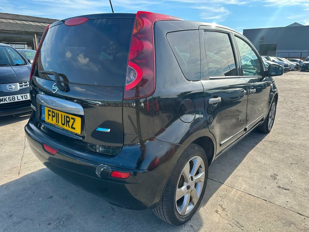 Nissan Note 1.4 16V N-tec Euro 5 FP11URZ Black #5