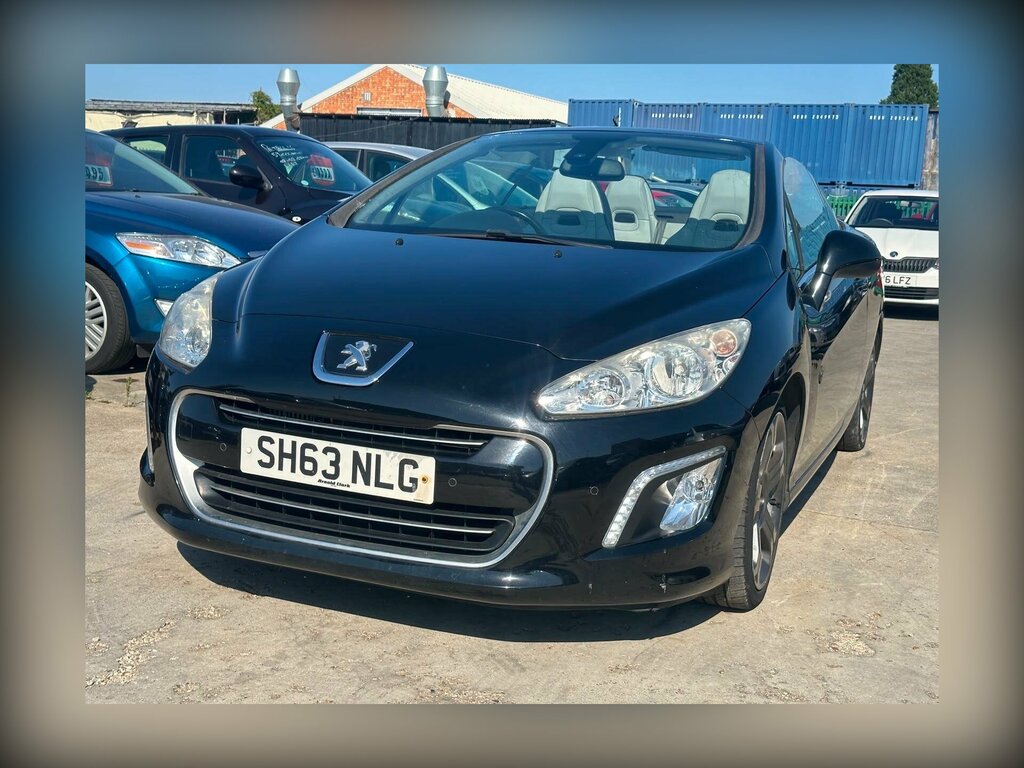 Peugeot 308 CC 1.6 Thp Roland Garros Euro 5 Black #2
