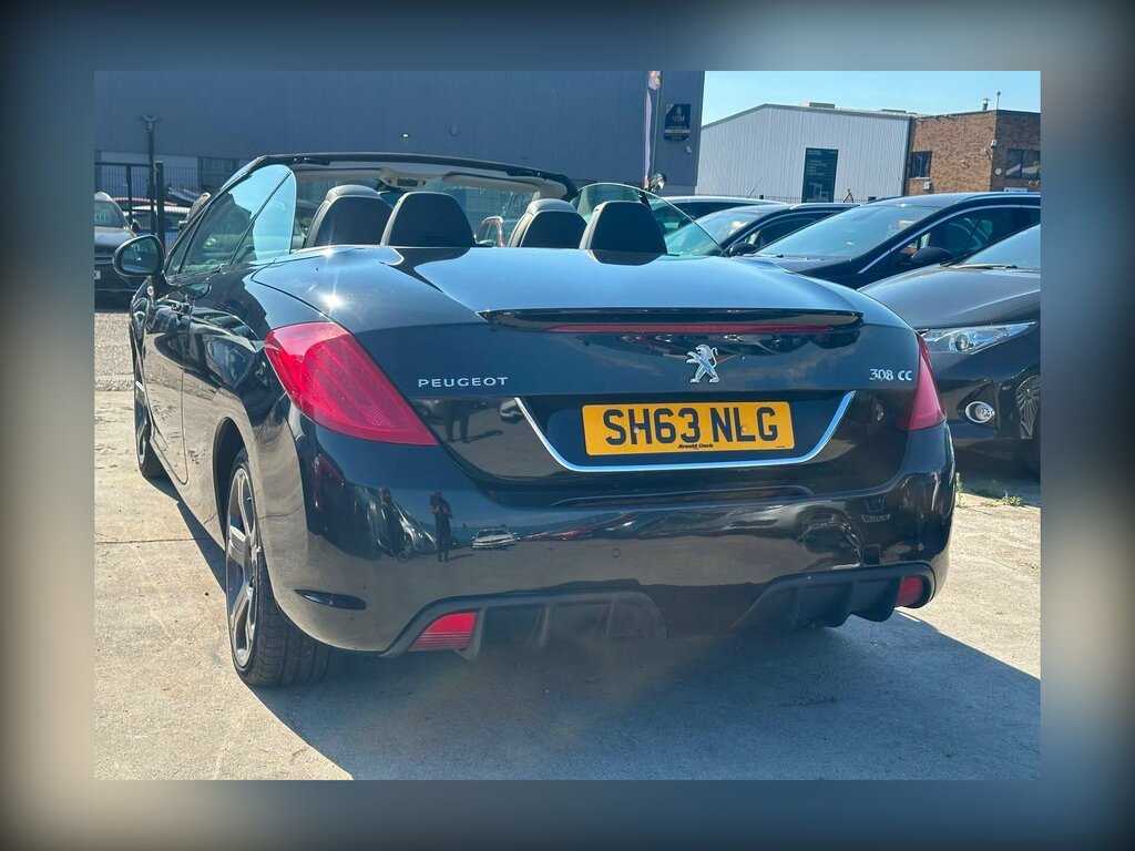 Peugeot 308 CC 1.6 Thp Roland Garros Euro 5 Black #6