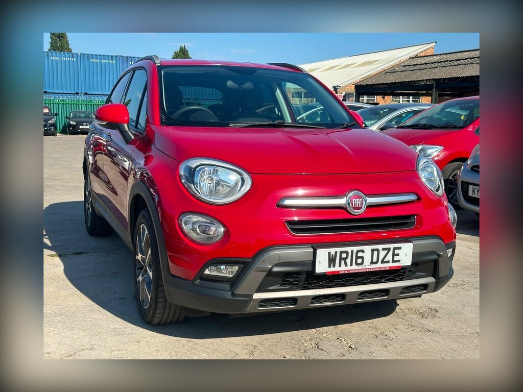Fiat 500X 1.6 Multijetii Cross Euro 6 Ss Red