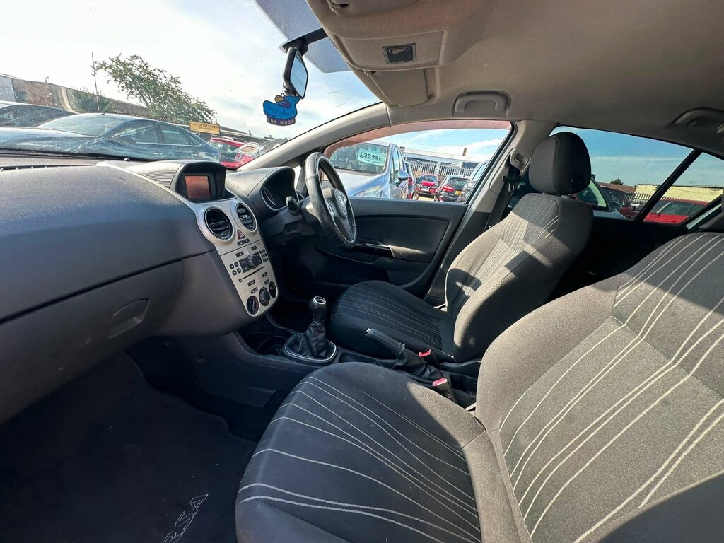 Vauxhall Corsa 1.2I 16V Life Ac New Mot And Service Black #14