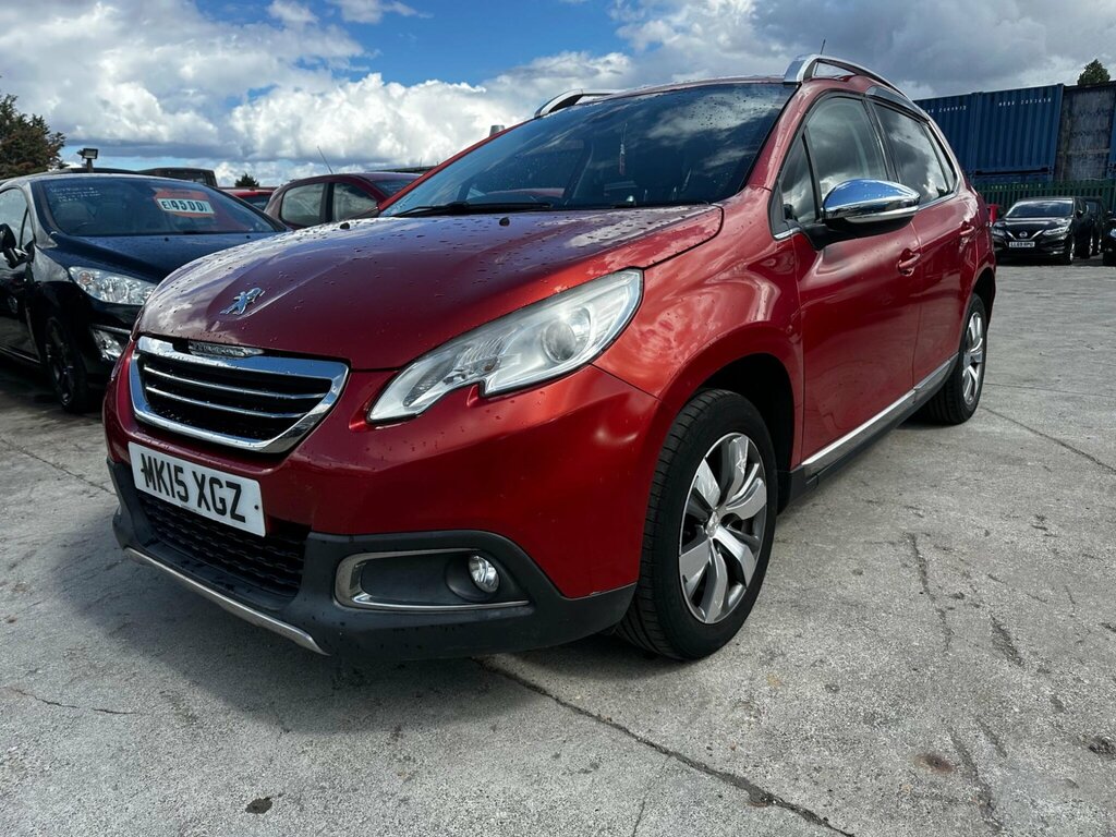 Peugeot 2008 1.2 E-vti Puretech Allure Egc Euro 6 Ss MK15XGZ Red #4