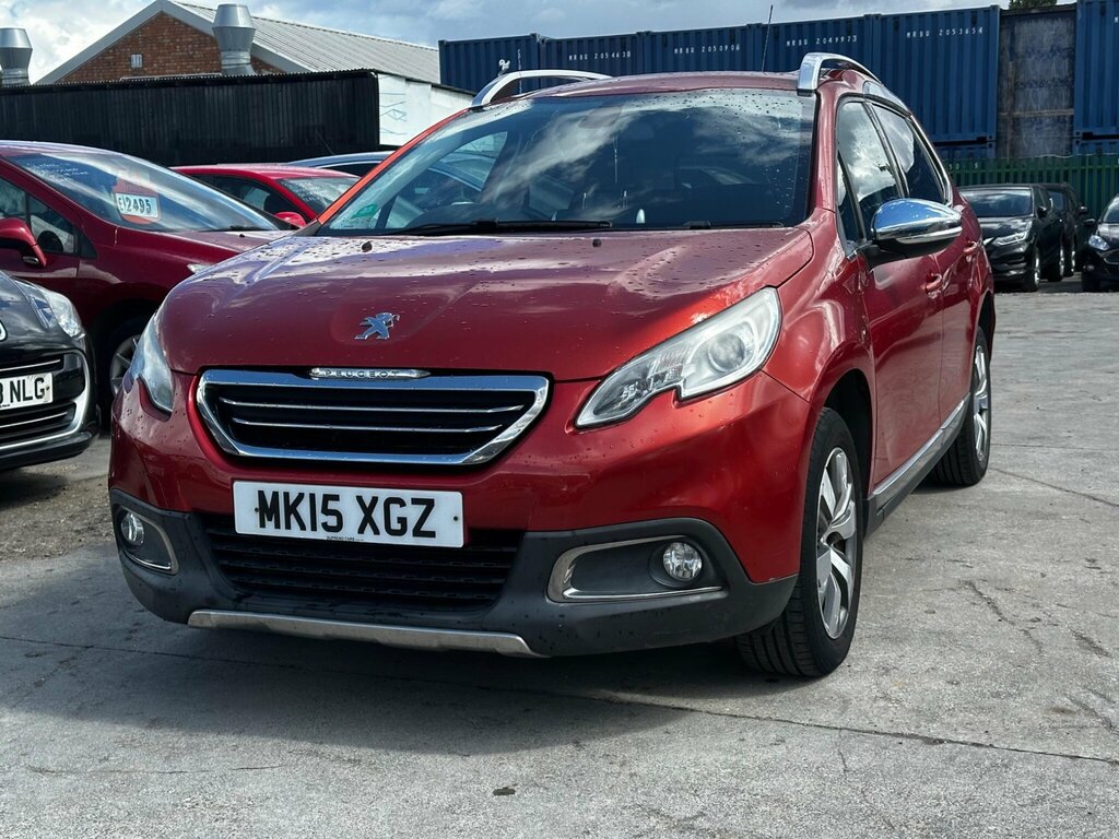 Peugeot 2008 1.2 E-vti Puretech Allure Egc Euro 6 Ss MK15XGZ Red #2