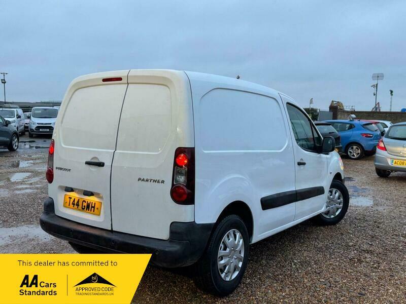 Peugeot Partner 1.6 Hdi 850 Professional T44GWH White #5