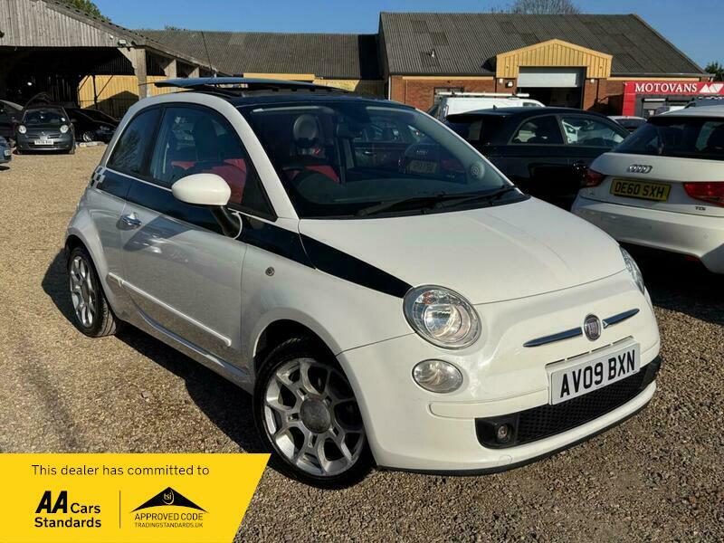 Fiat 500 1.4 Sport Euro AV09BXN White #6