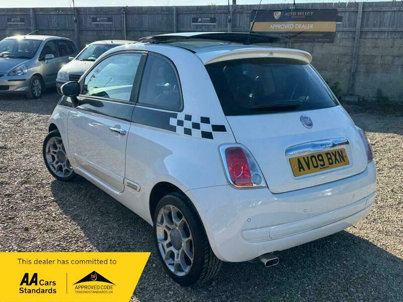 Fiat 500 1.4 Sport Euro AV09BXN White #5