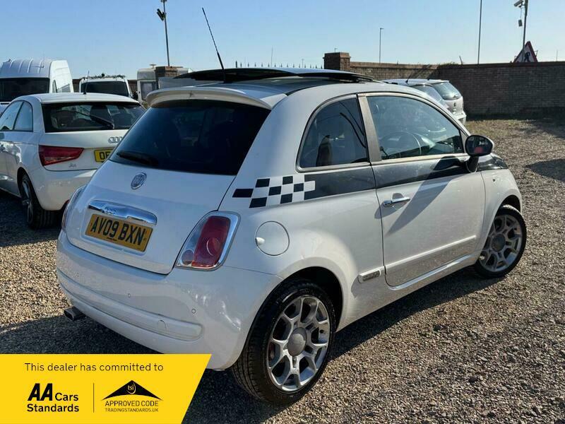 Fiat 500 1.4 Sport Euro AV09BXN White #2