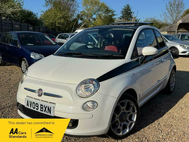 Fiat 500 1.4 Sport Euro AV09BXN White #4