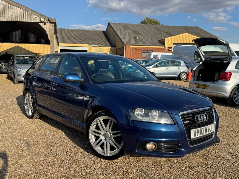 Audi A3 Sportback Tdi S Line Blue #2