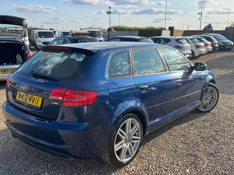 Audi A3 Hatchback 1.4 Tfsi Sport Sportback Euro 5 Ss Blue #8