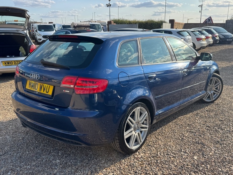 Audi A3 Hatchback 1.4 Tfsi Sport Sportback Euro 5 Ss Blue #9