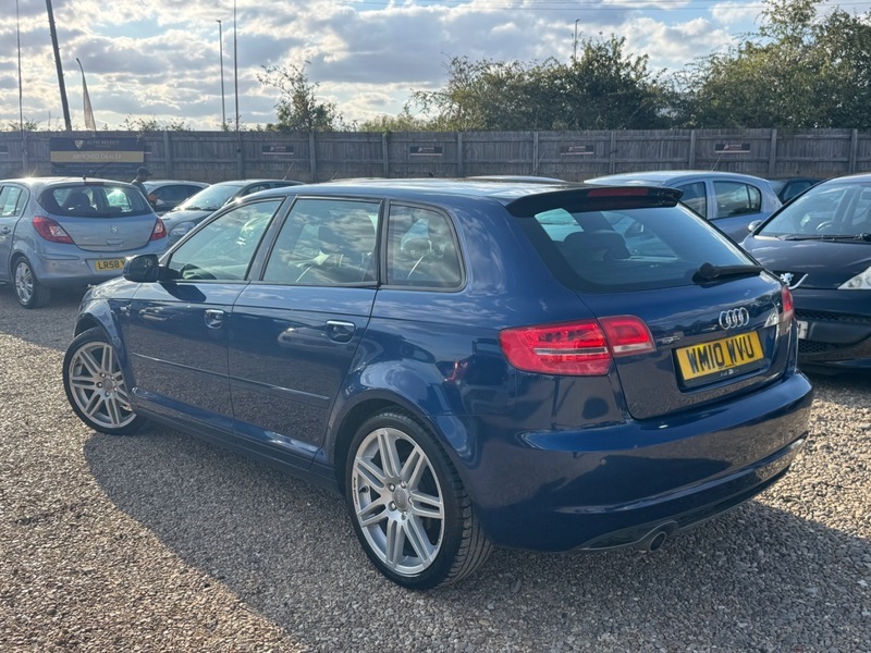 Audi A3 Sportback Tdi S Line Blue #6