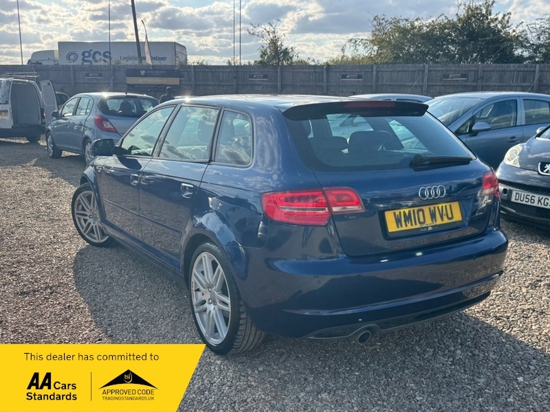 Audi A3 Sportback Tdi S Line Blue #4