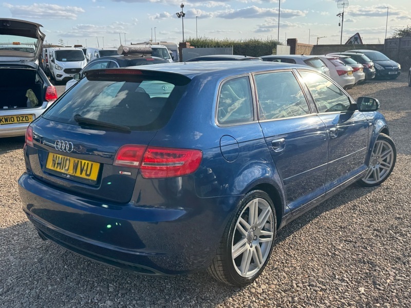 Audi A3 Hatchback 1.4 Tfsi Sport Sportback Euro 5 Ss Blue #10