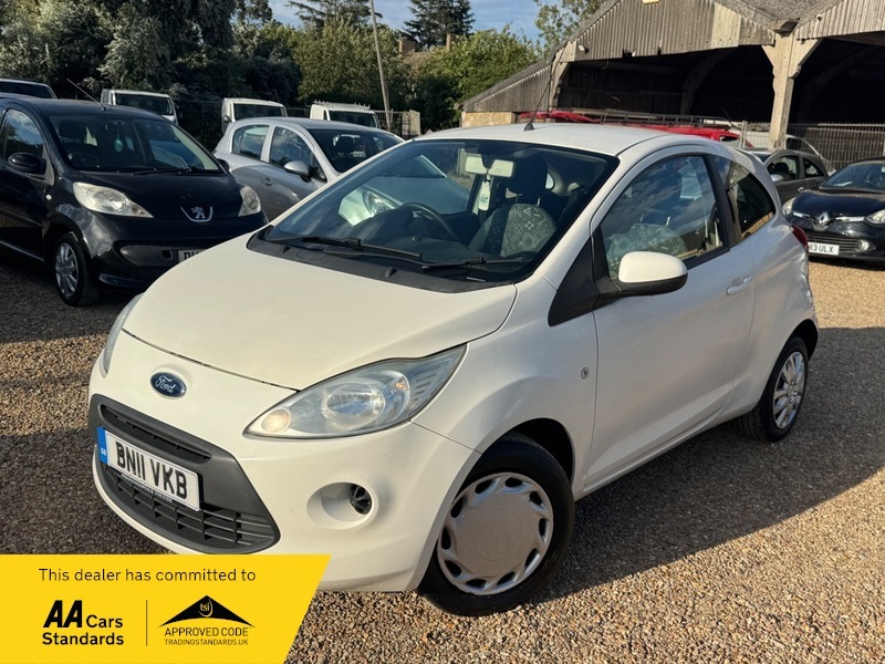 Ford KA Edge White #3