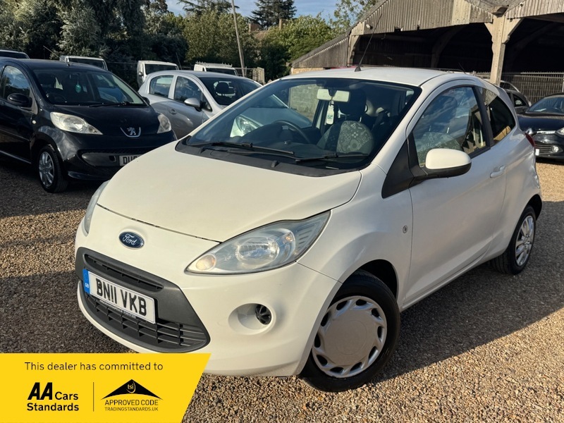 Ford KA Edge White #2