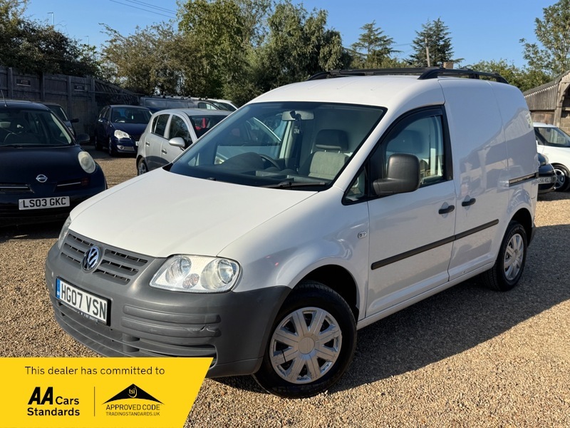 Volkswagen Caddy C20 69Bhp Sdi Van White #2