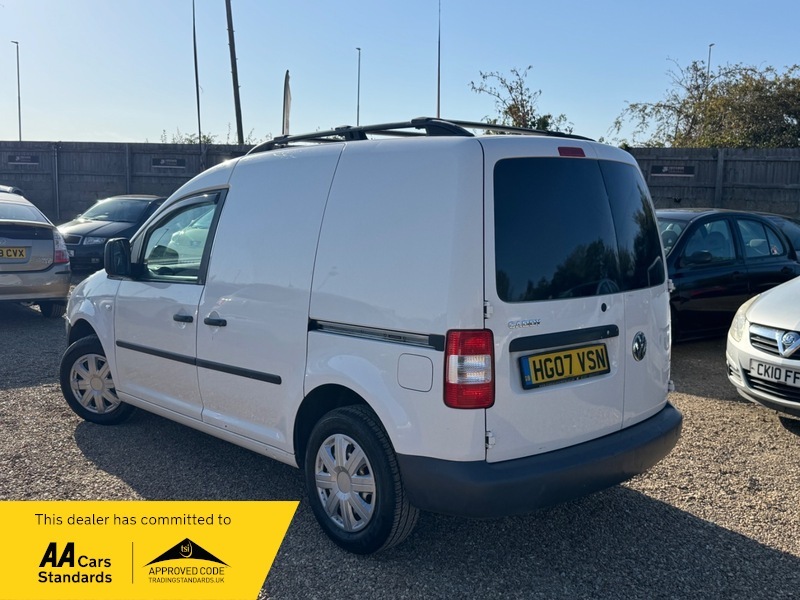Volkswagen Caddy C20 69Bhp Sdi Van White #5