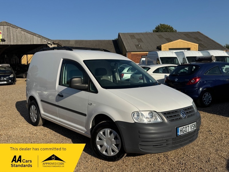 Volkswagen Caddy C20 69Bhp Sdi Van White #6