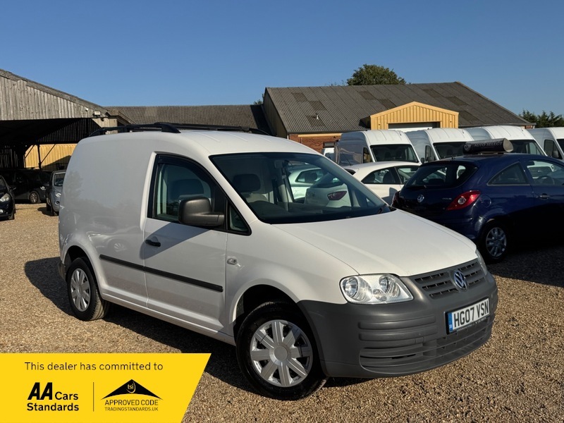 Volkswagen Caddy C20 69Bhp Sdi Van White