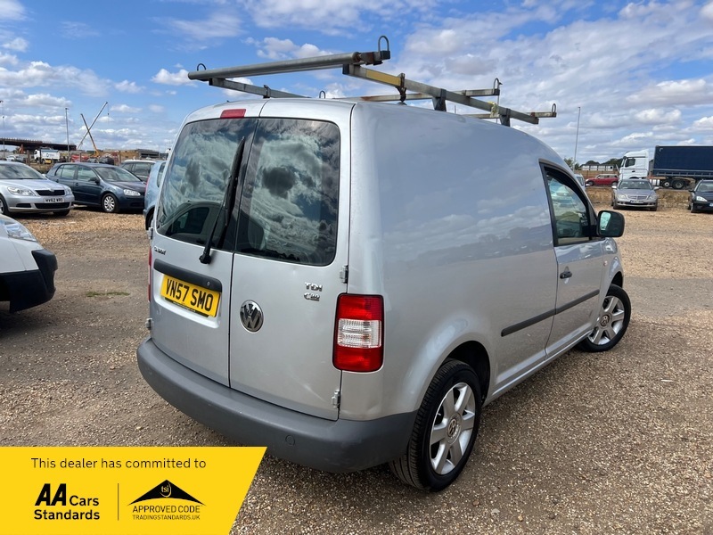 Volkswagen Caddy C20 Swb Van 104Tdi Silver #6