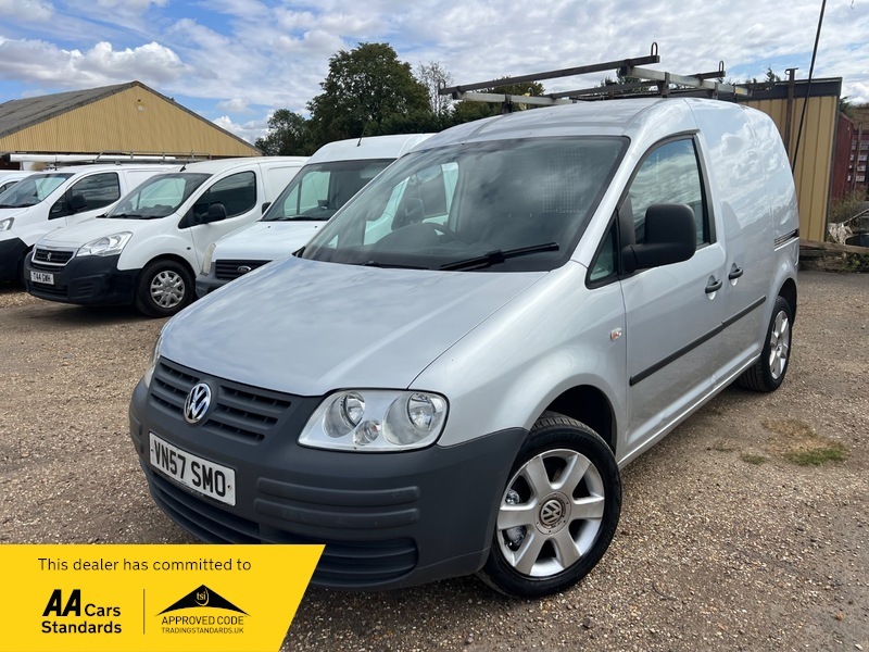Volkswagen Caddy C20 Swb Van 104Tdi Silver #4