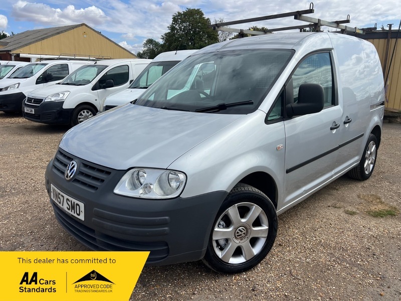 Volkswagen Caddy C20 Swb Van 104Tdi Silver #5