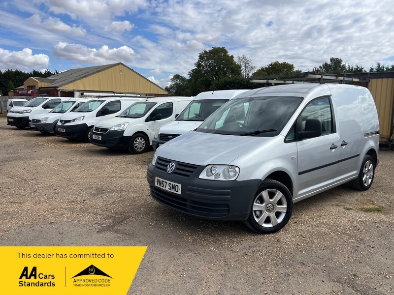 Volkswagen Caddy C20 Swb Van 104Tdi Silver #3