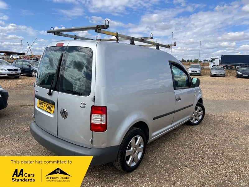 Volkswagen Caddy C20 Swb Van 104Tdi Silver #2