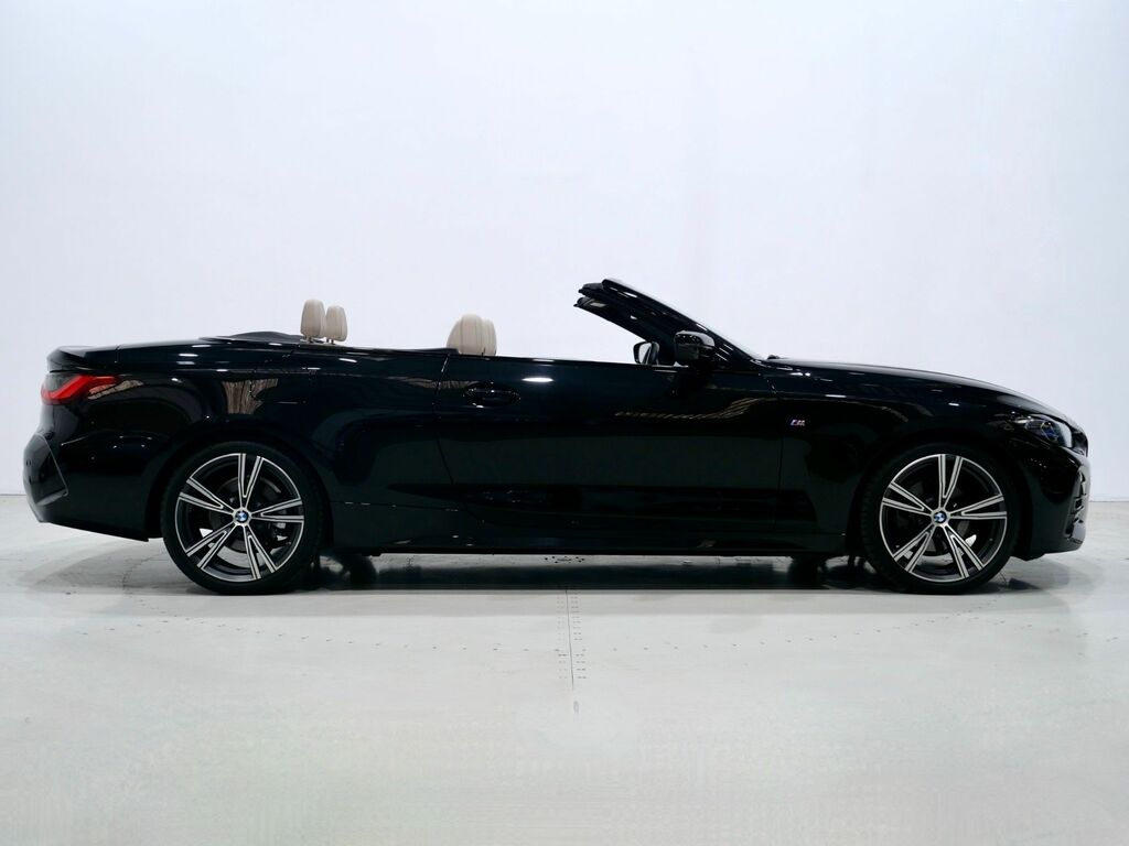 BMW 4 Series 2021 2.0 420I M Sport Convertible Black #6