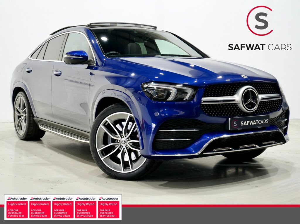 Mercedes-Benz GLE Coupe 2021 2.9 Gle400d Amg Line Premium Plus Coupe Blue
