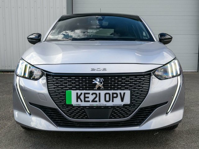 Peugeot e-208 2021 50Kwh Gt Hatchback 136 Ps Grey #4