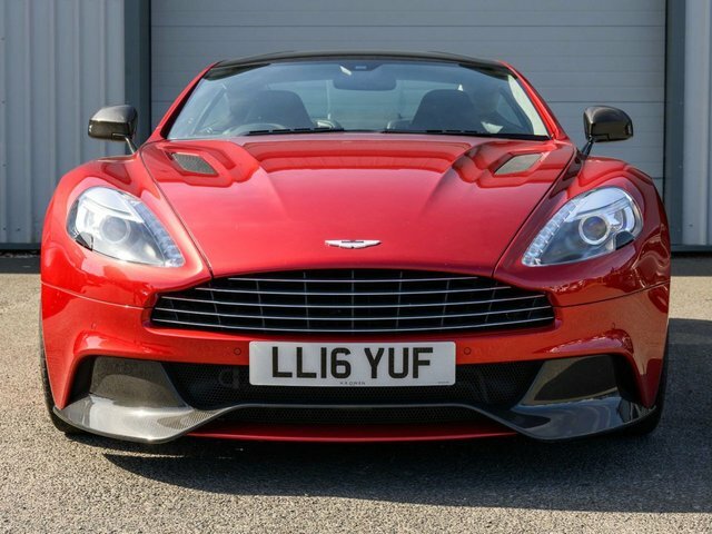 Aston Martin Vanquish 2016 5.9L 568 Bhp Red #4