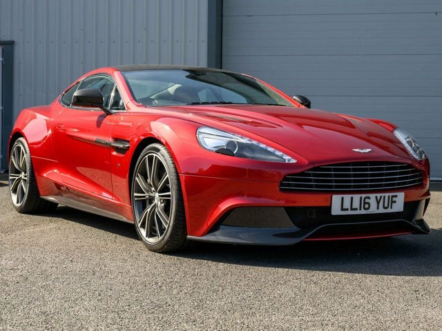 Aston Martin Vanquish 2016 5.9L 568 Bhp Red