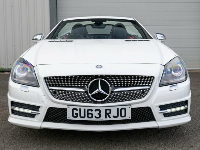 Mercedes-Benz SLK 2013 2.1 Slk250 Cdi Amg Sport Convertible Dies White #4