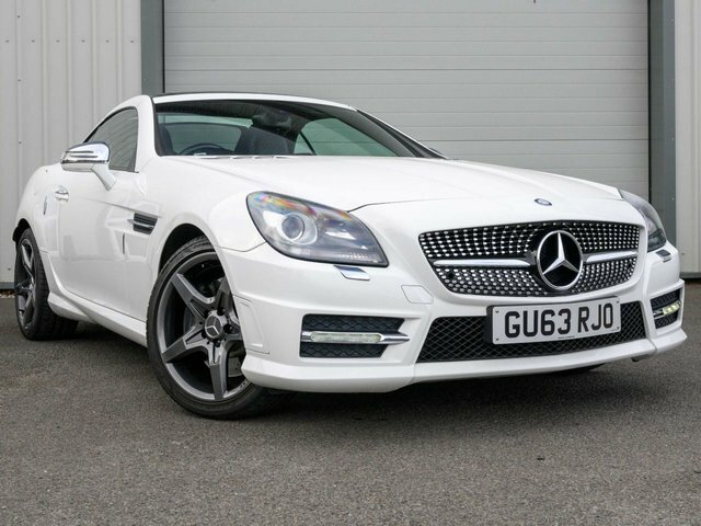 Mercedes-Benz SLK 2013 2.1 Slk250 Cdi Amg Sport Convertible Dies White #3