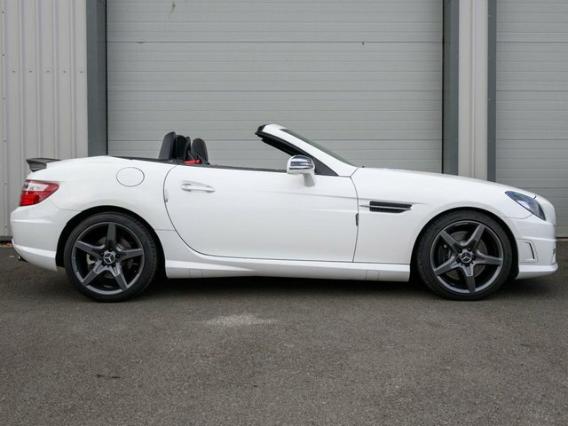 Mercedes-Benz SLK 2013 2.1 Slk250 Cdi Amg Sport Convertible Dies White #5