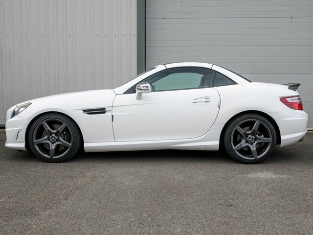 Mercedes-Benz SLK 2013 2.1 Slk250 Cdi Amg Sport Convertible Dies White #6
