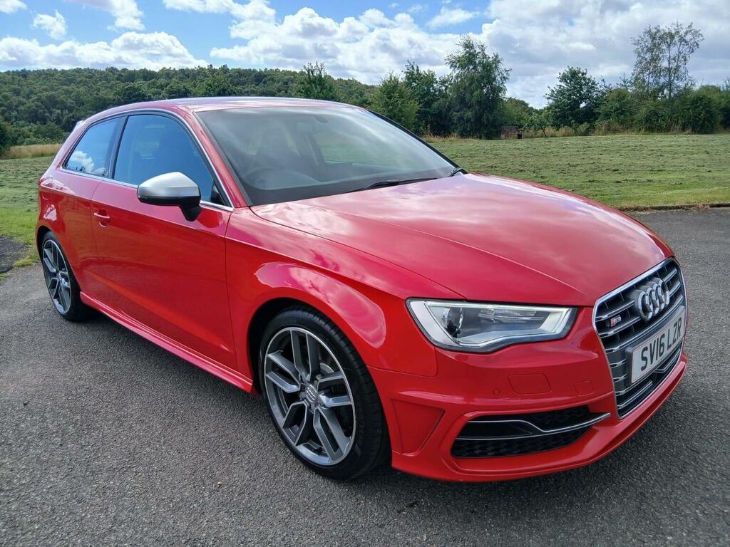 Audi S3 Hatchback 2.0 Tfsi Quattro Euro 6 Ss Nav Red