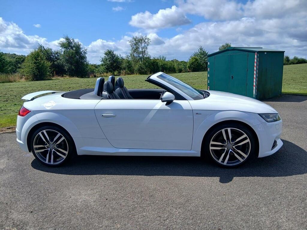 Audi TT Convertible 2.0 Tdi Ultra S Line Roadster Euro 6 B14HNN White #3