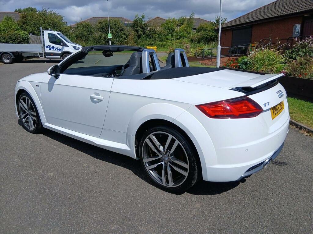 Audi TT Convertible 2.0 Tdi Ultra S Line Roadster Euro 6 B14HNN White #4