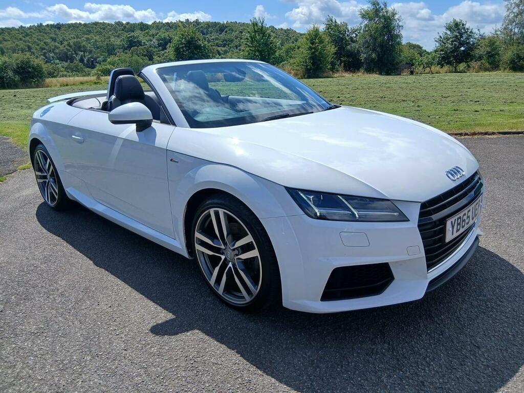 Audi TT Convertible 2.0 Tdi Ultra S Line Roadster Euro 6 B14HNN White