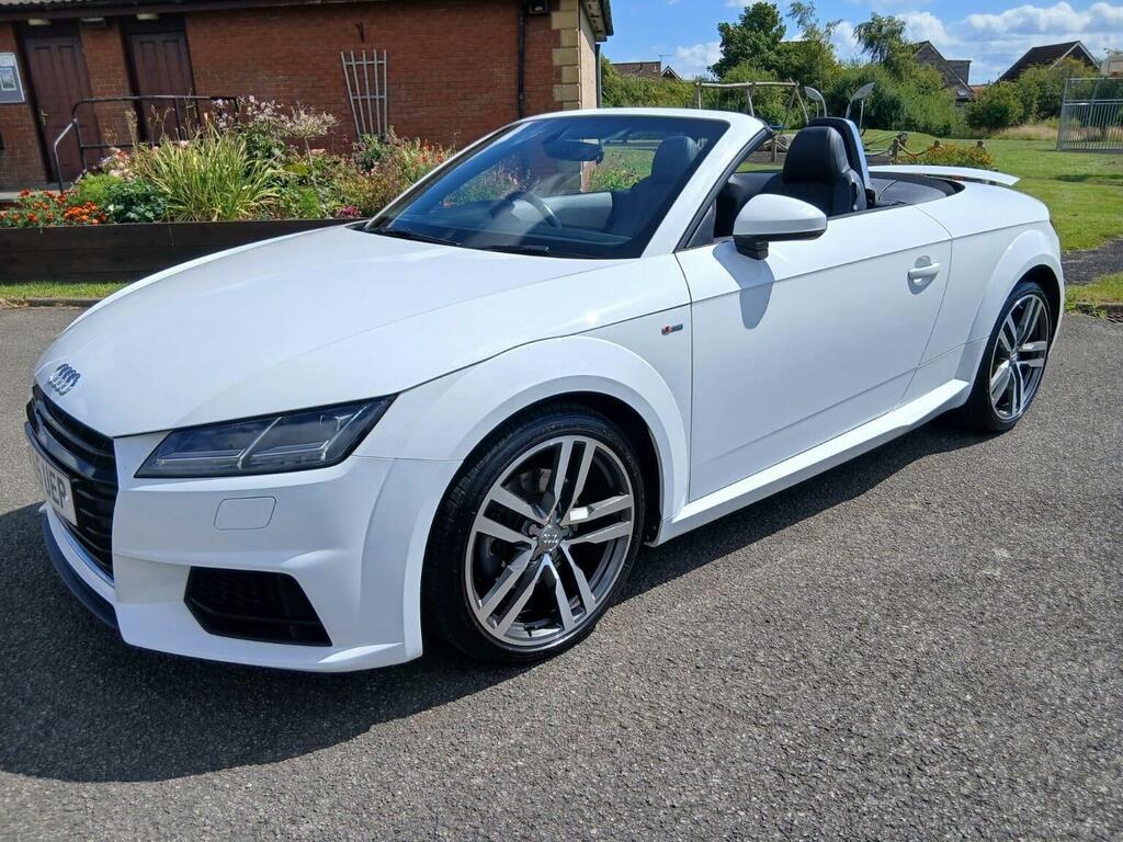 Audi TT Convertible 2.0 Tdi Ultra S Line Roadster Euro 6 B14HNN White #2